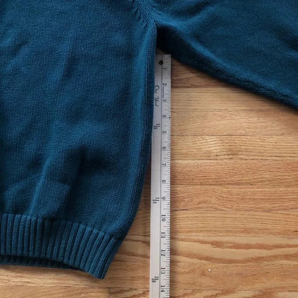 Chaps Hunter green sweater - Picture 4 of 6